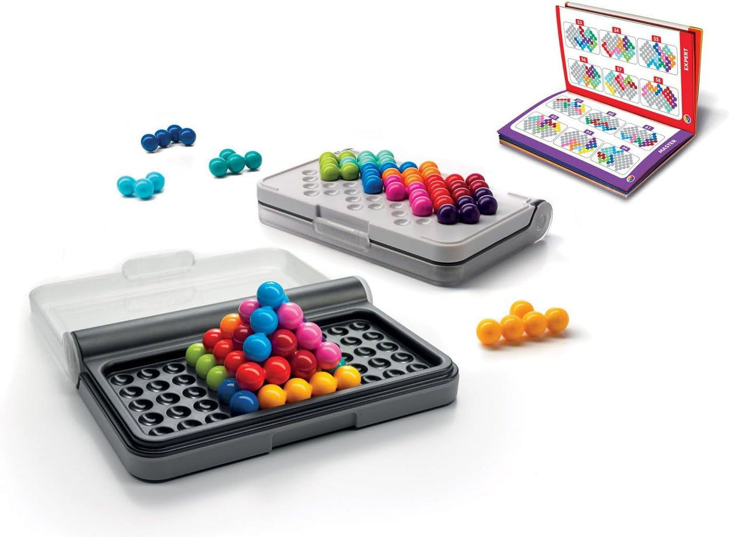 IQ Puzzler Pro Compact Board Game Puzzle 120 3D Challenges
