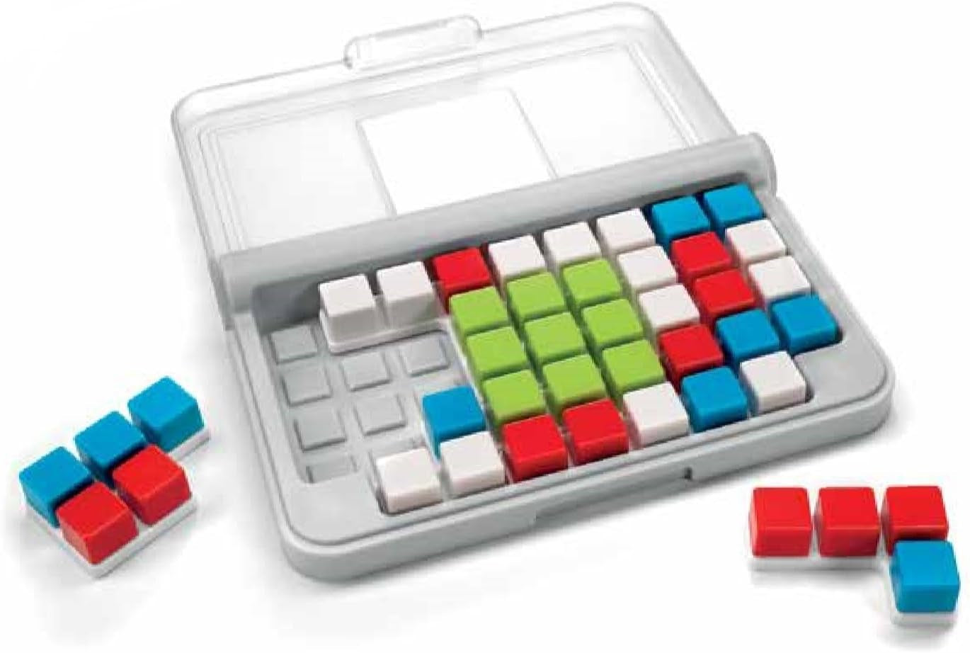 IQ Focus Cognitive Skill-Building Travel Game with Portable Case Featuring 120 Challenges for Ages 8 - Adult
